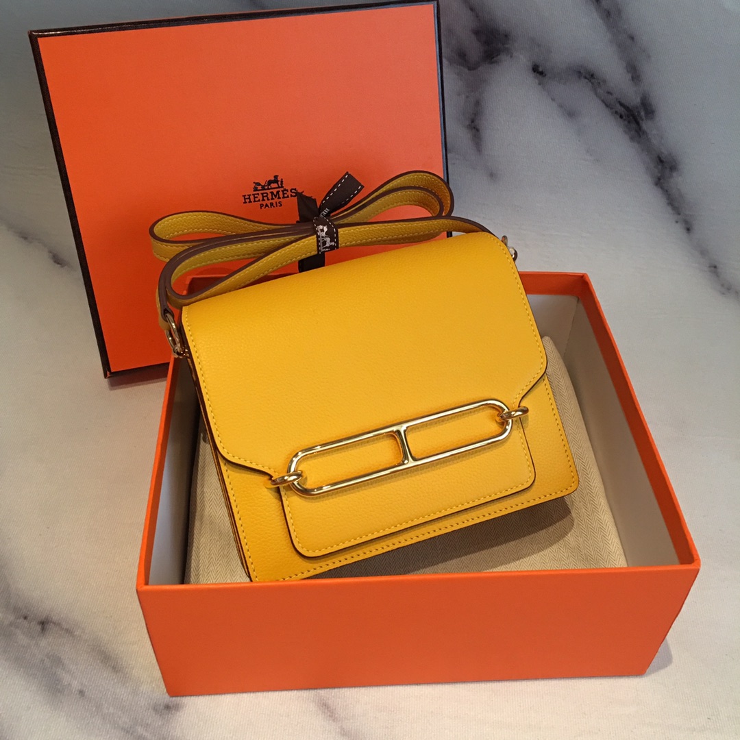 에르메스 룰리스18 옐로우 금장 에버컬러